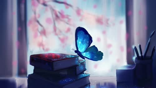 Blue butterfly