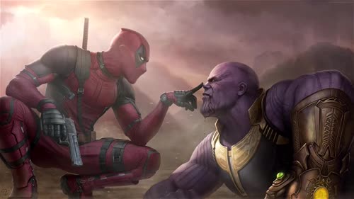 deadpool vs thanos