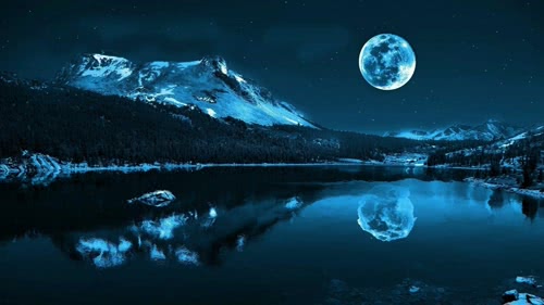 Cold Blue Moon