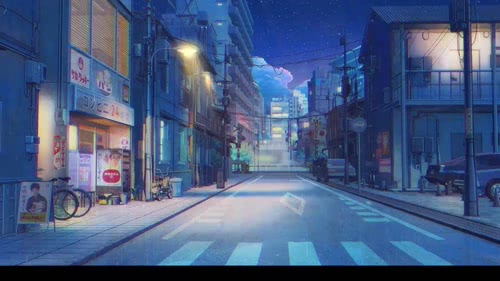 Tokyo Street Night Wallpaper Engine