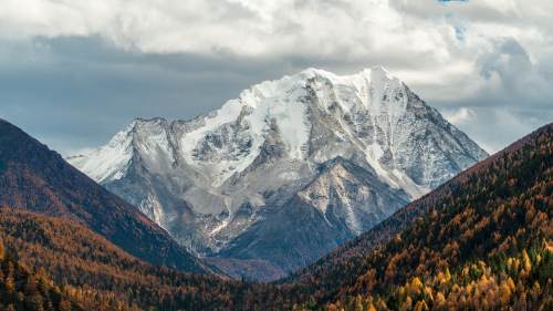 雪山 ③ Snowy Mountain 4K