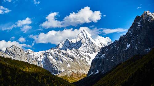 雪山 ④ Snowy Mountain 4K