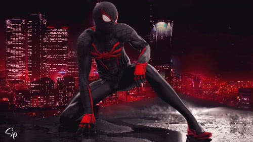 marvel spiderman miles morales dark free live wallpaper