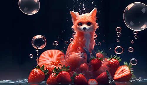 狐狸与草莓