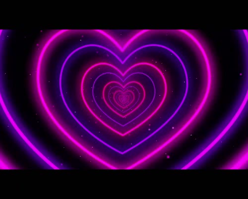 Love Heart Tunnel Particles Background 4k 1080 Tunnel Background Neon Lights Disco YouTube Profil 2